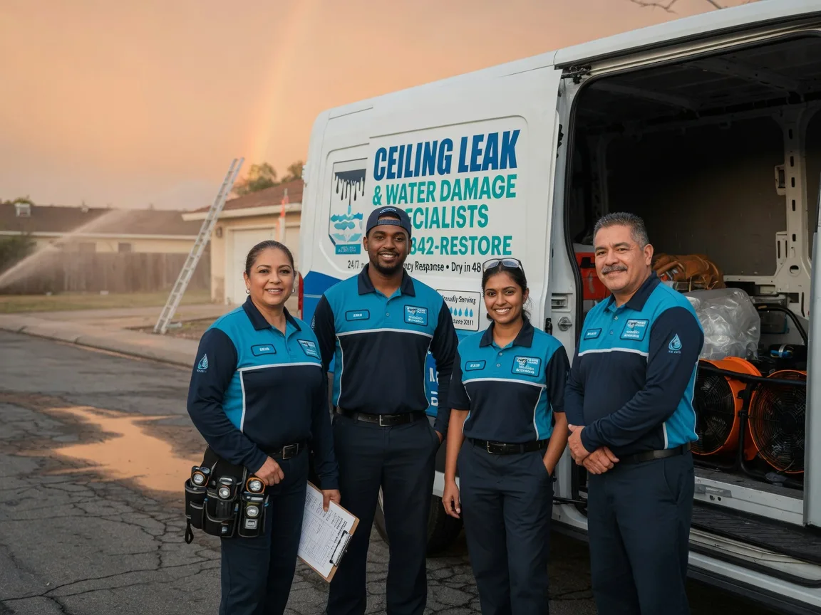 Ceiling Leak Cleanup company in Garland, KS