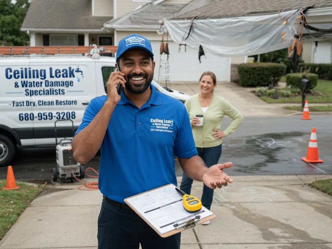 Ceiling Leak Cleanup Garland, KS FAQs